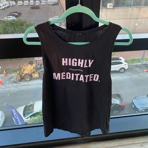 Lululemon Highly Meditated Tank, Size 6